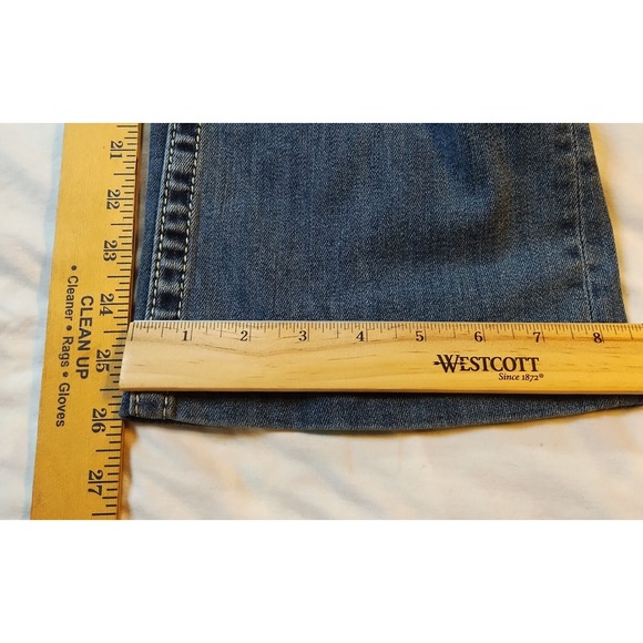 Vigoss Jeans Women Heritage S14 L30 Bootcut Embroidered Rhinestone Distressed - Picture 7 of 16